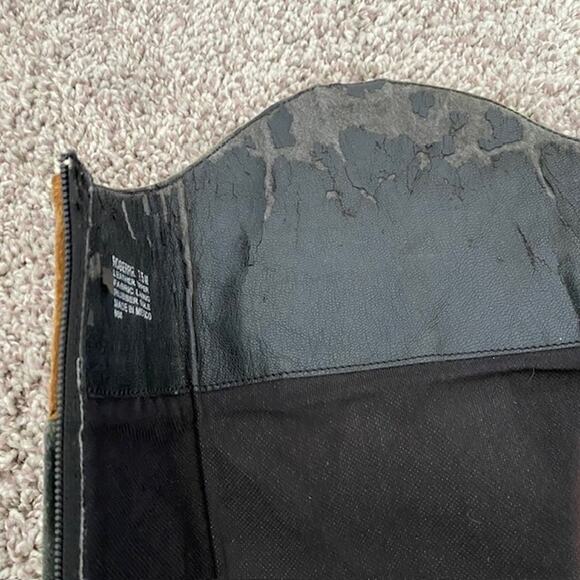 Steve Madden Rogerrr Black Brown‎ Leather Zip Knee High Riding Boots Women 7.5M - Picture 11 of 16